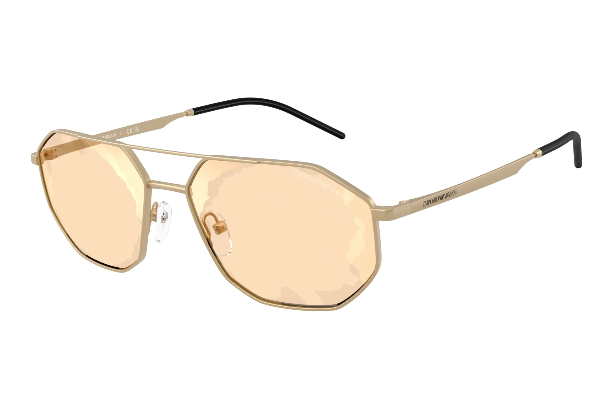 Emporio Armani   EA2147 30027L Brown Mirror GoldMatte Pale Gold