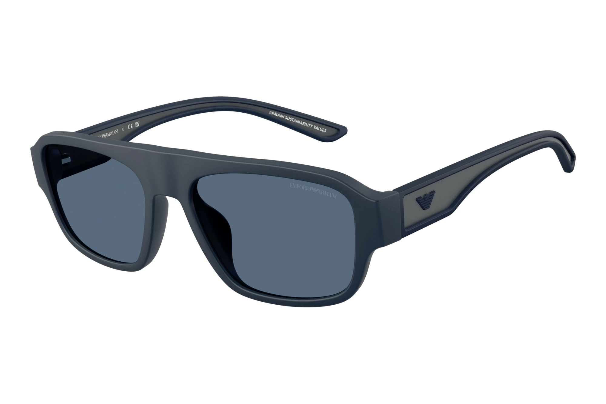 Emporio Armani   EA4266U 618580 Dark BlueRubberized Matte Blue