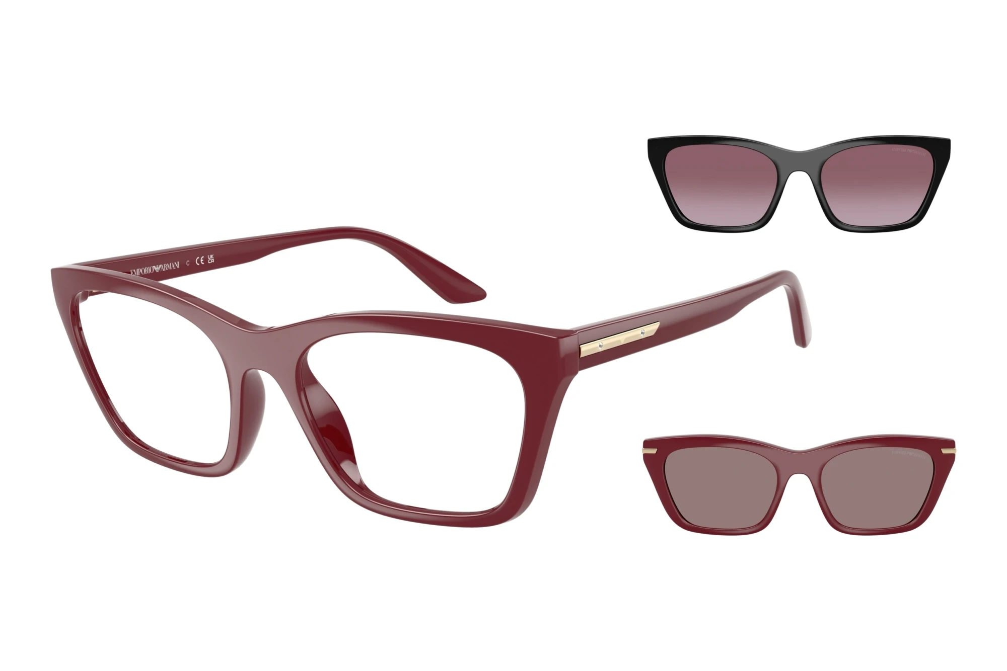 Emporio Armani   EA4274BU 52611W ClearShiny Bordeaux
