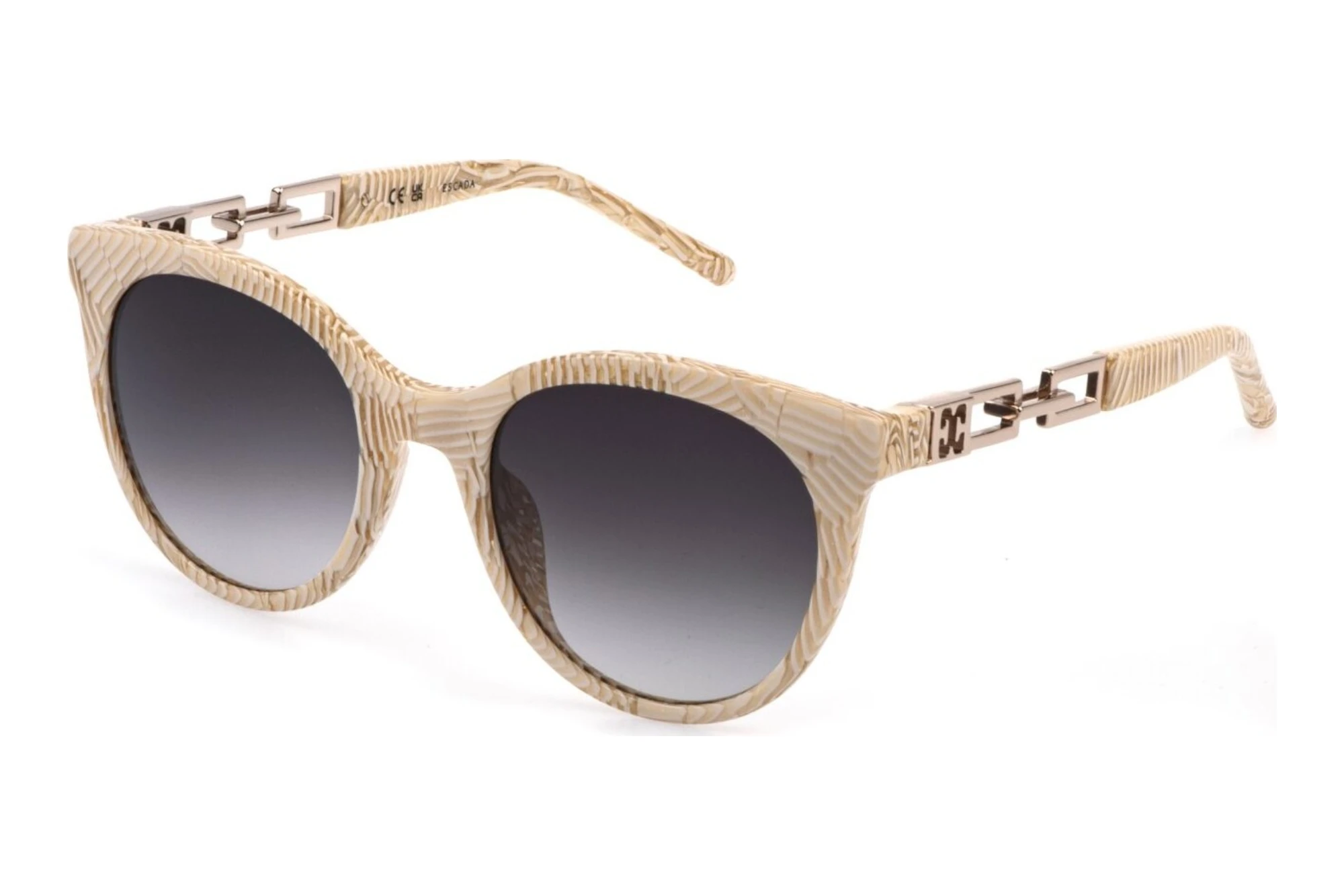 Escada   SESG40 0WA3 SMOKE GRADIENT SMOKEBEIGE GLITTERY GOLD