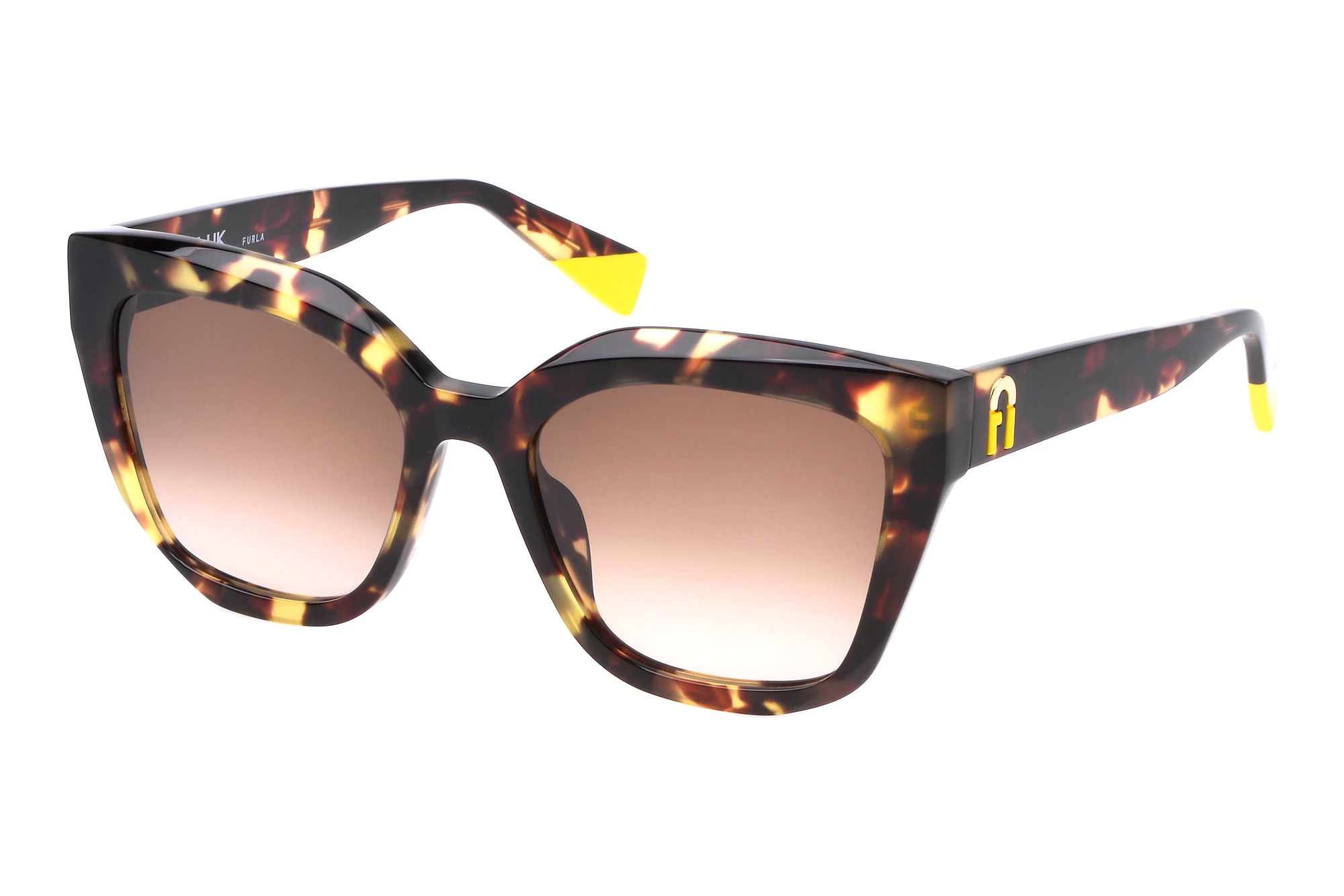 Furla Brown Tortoiseshell Cat-Eye Sunglasses Furla Women main image 4