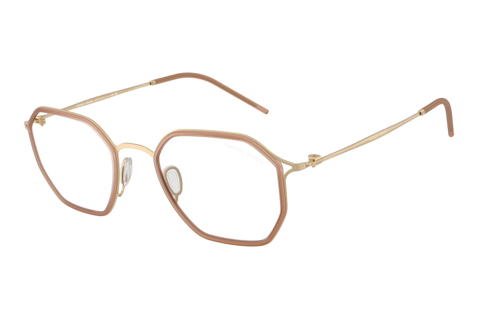 Giorgio Armani   AR6188 30021W ClearMatte Pale Gold