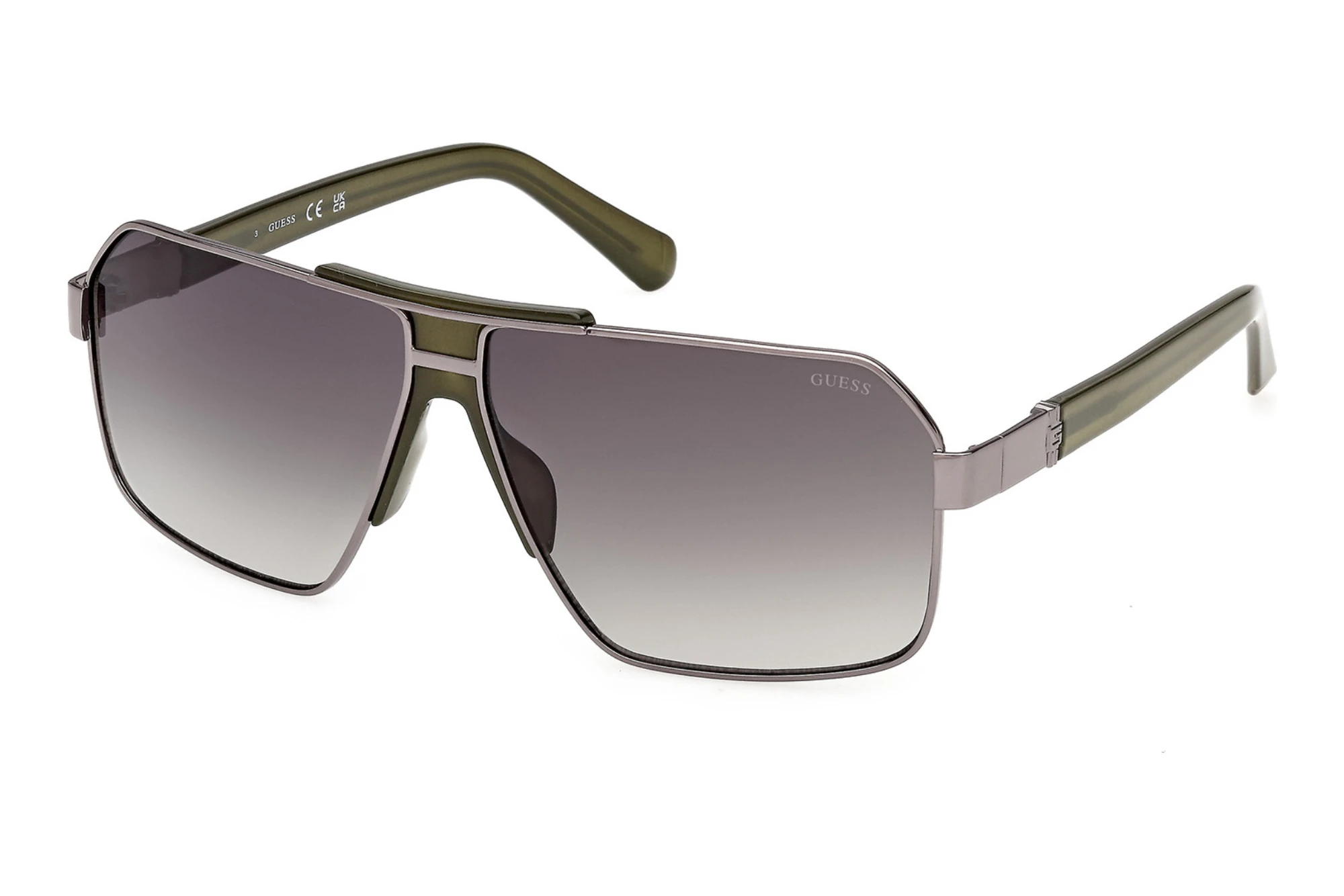 Guess   GU00305 08P grün verlaufendGlänzend Gunmetal