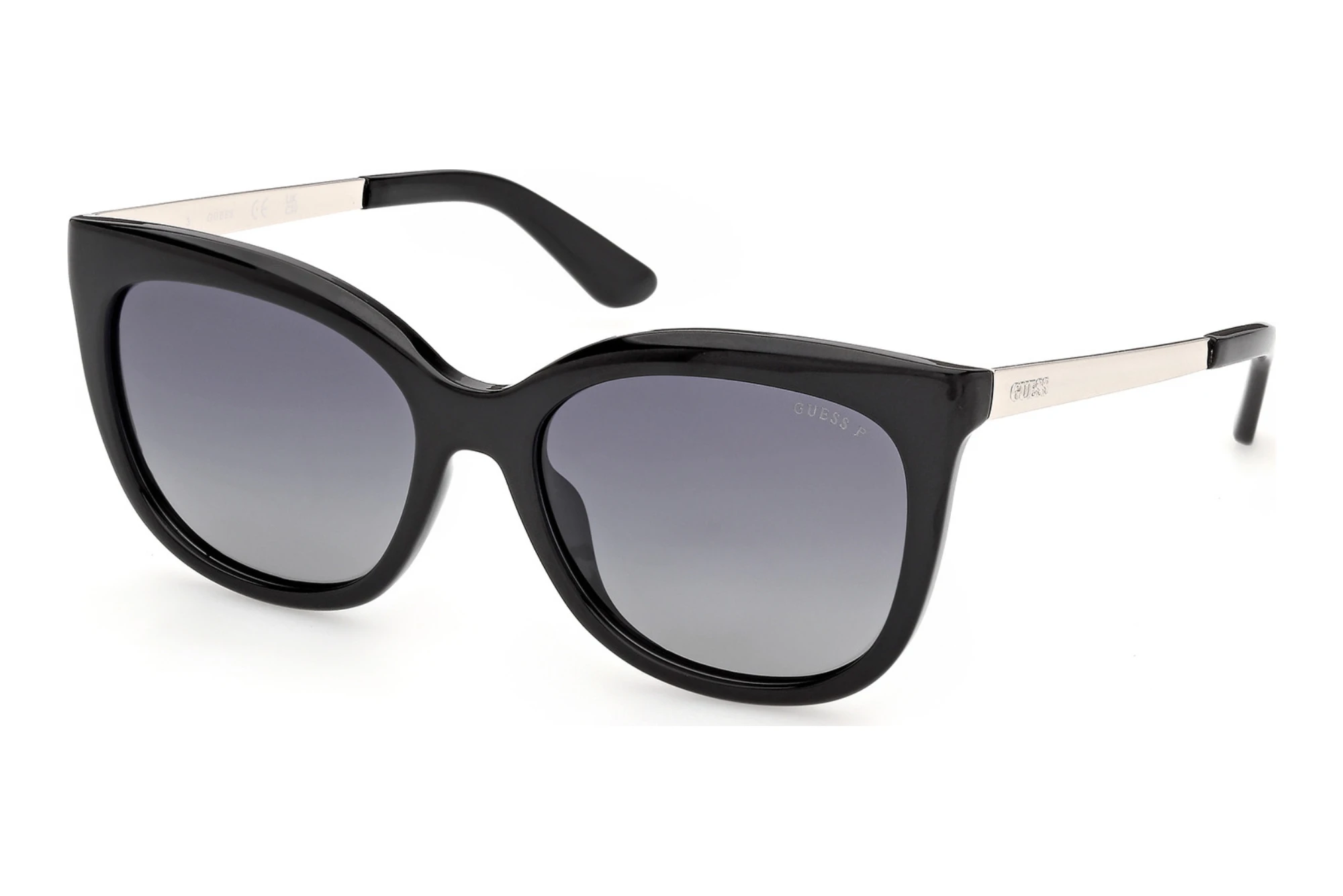 Guess   GU00354 01D grau polarisierendGlänzend Schwarz
