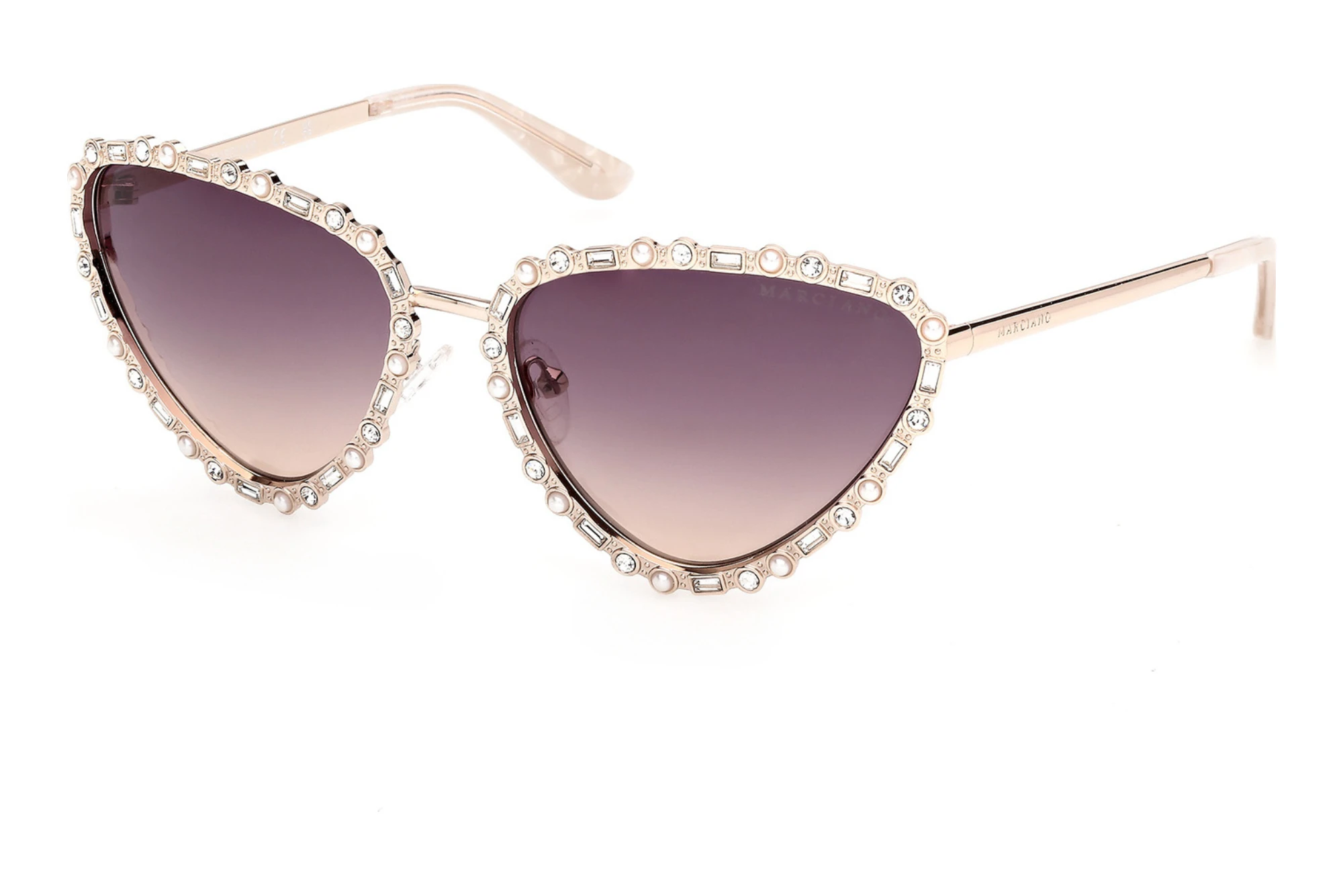 Guess by Marciano   GM00043 33Z violett verspiegeltGlänzend Blassgold