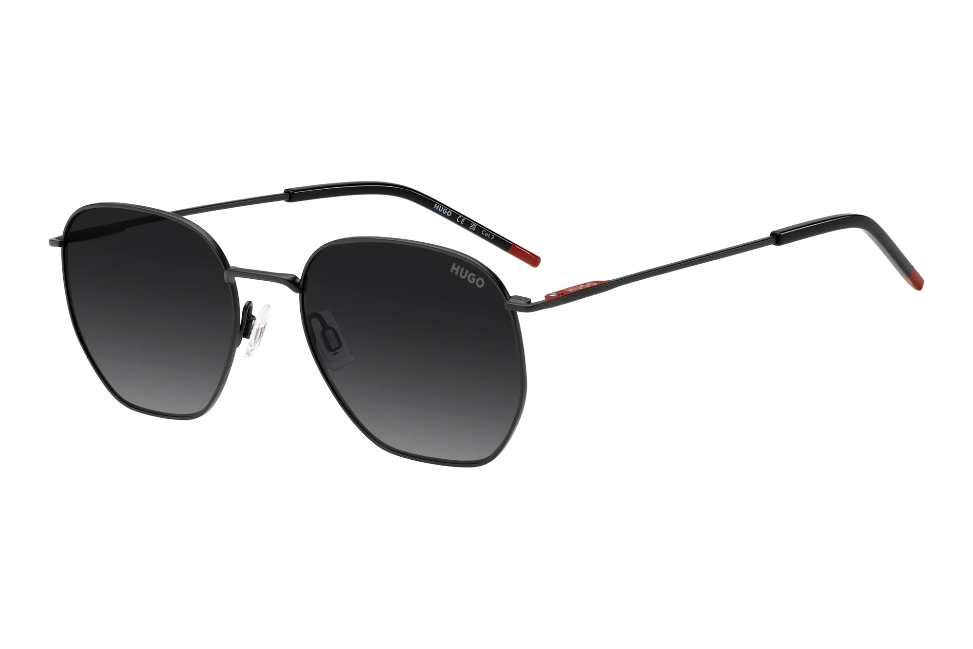 Hugo   HG 1429/S 003/9O GREY SHADEDMATTE BLACK