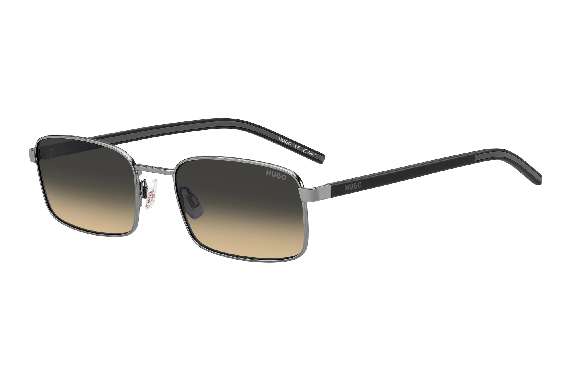 Hugo   HG 1434/S R81/GA BROWN SHADED OCHREMATTE RUTHENIUM