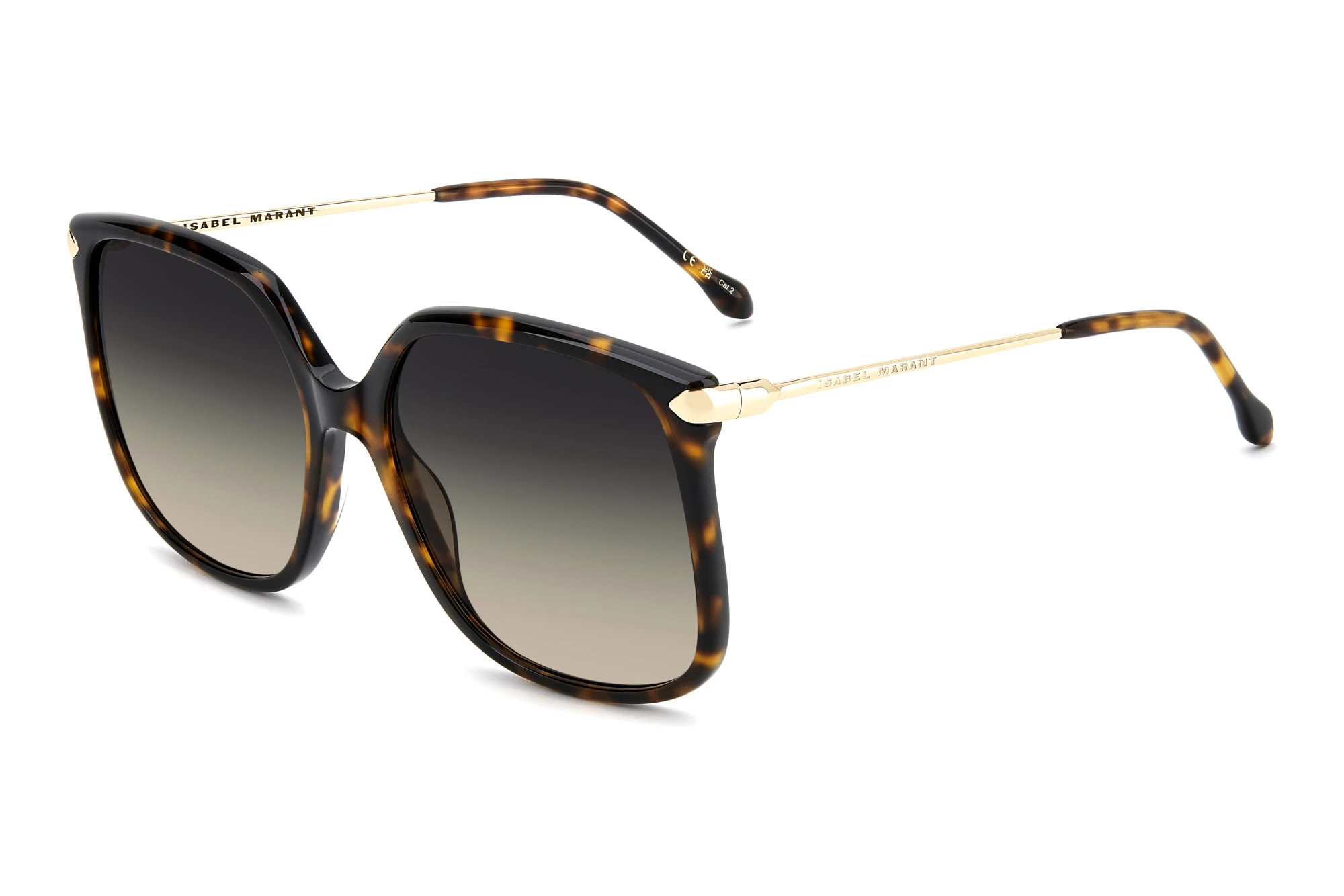 Isabel Marant   IM 0278/S 2IK/IB GREY SHADED GREENHAVANA GOLD