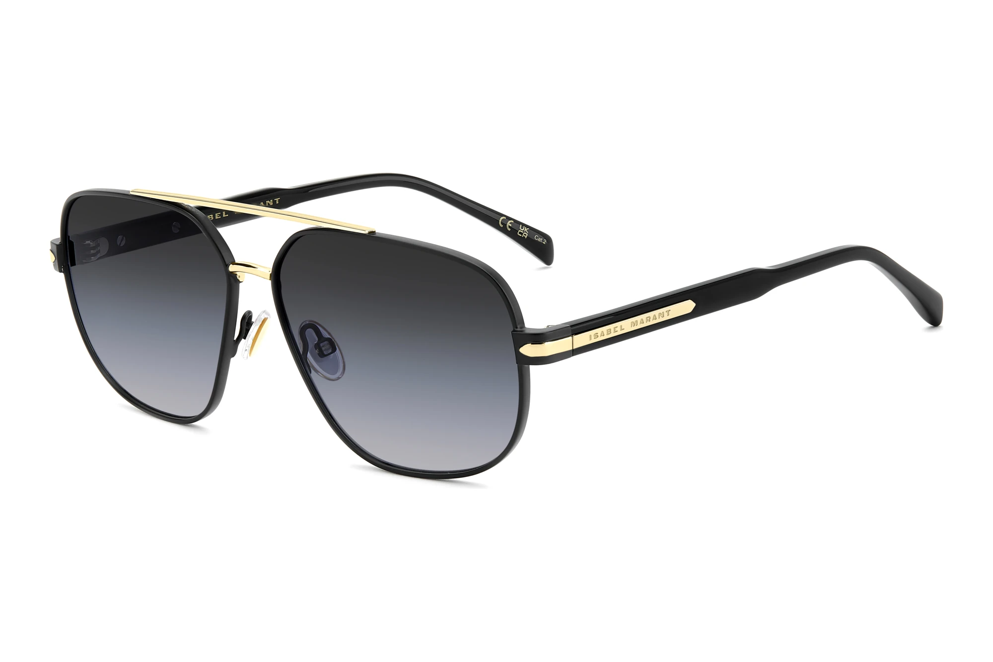 Isabel Marant   IM 0281/S I46/GB GREY SHADED BLUEMATTE BLACK GOLD