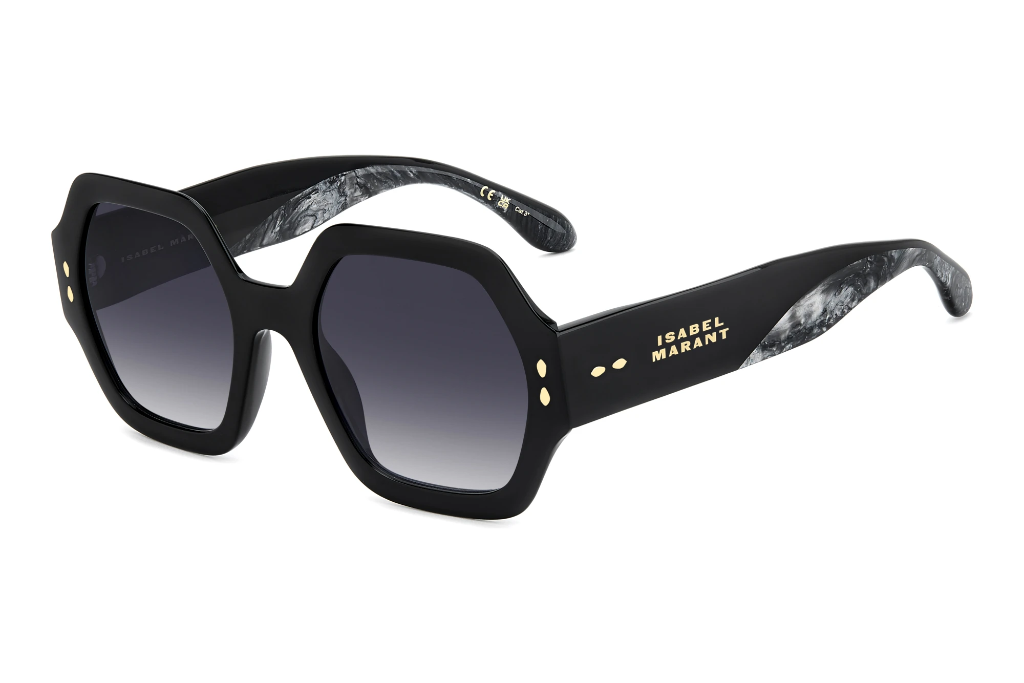 Isabel Marant   IM 0285/S XHZ/08 BLUE SHADEDBLACK MARBLE GREY