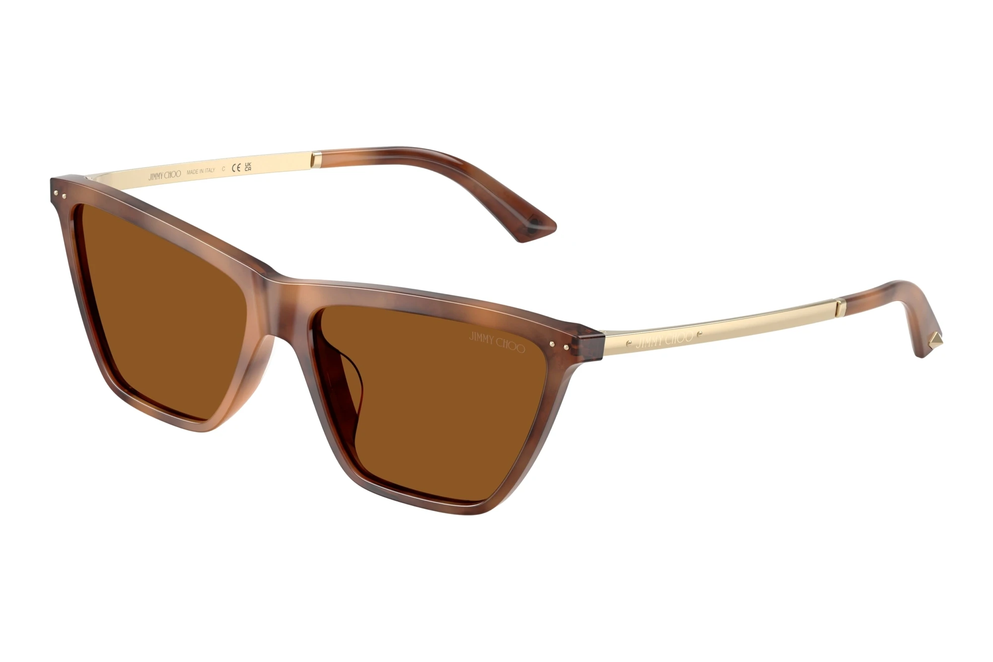 Jimmy Choo   JC5059U 509673 Dark BrownTan Havana