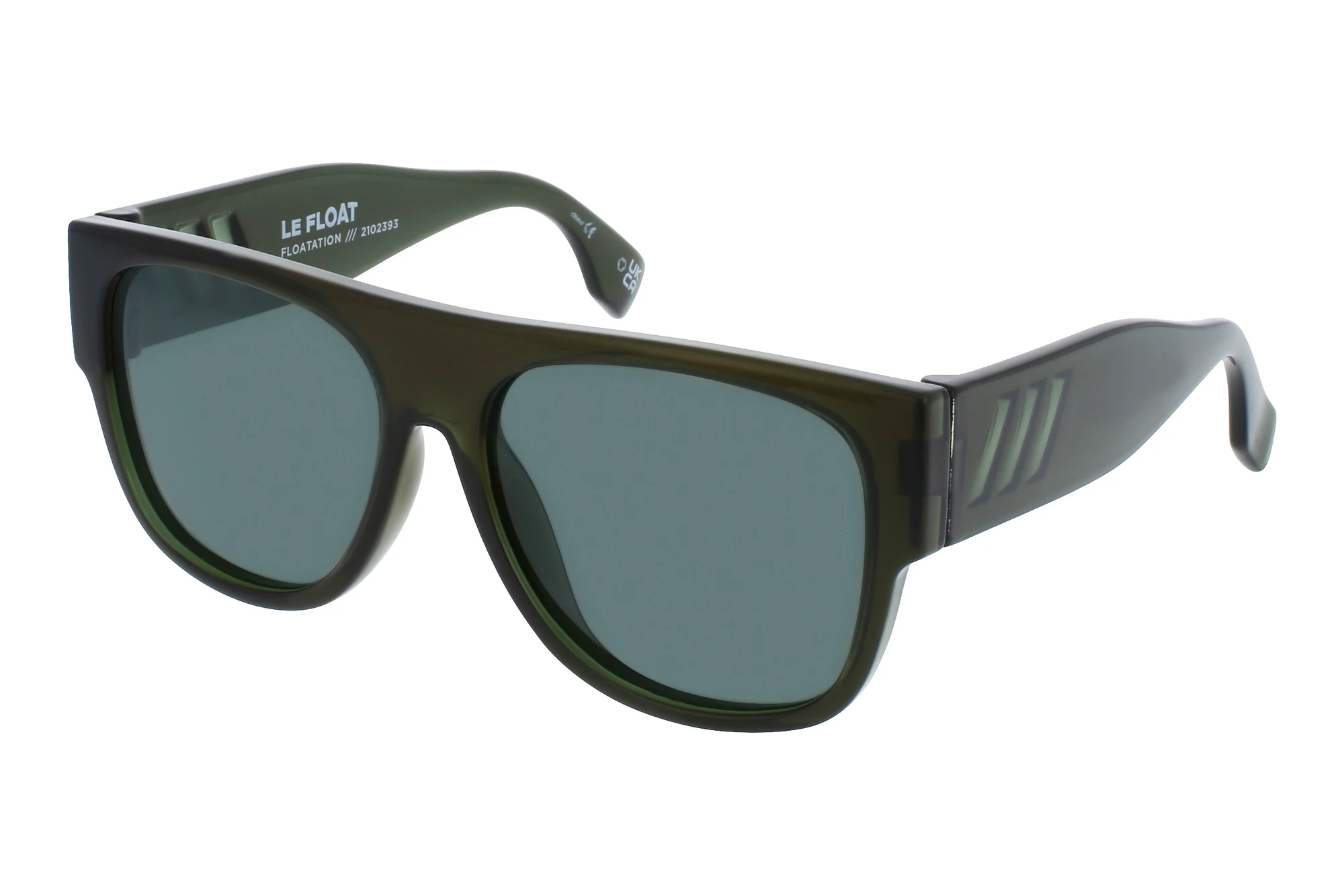 Le Specs Le Float Sunglasses in Gray 46-005041_f.jpg main image 4