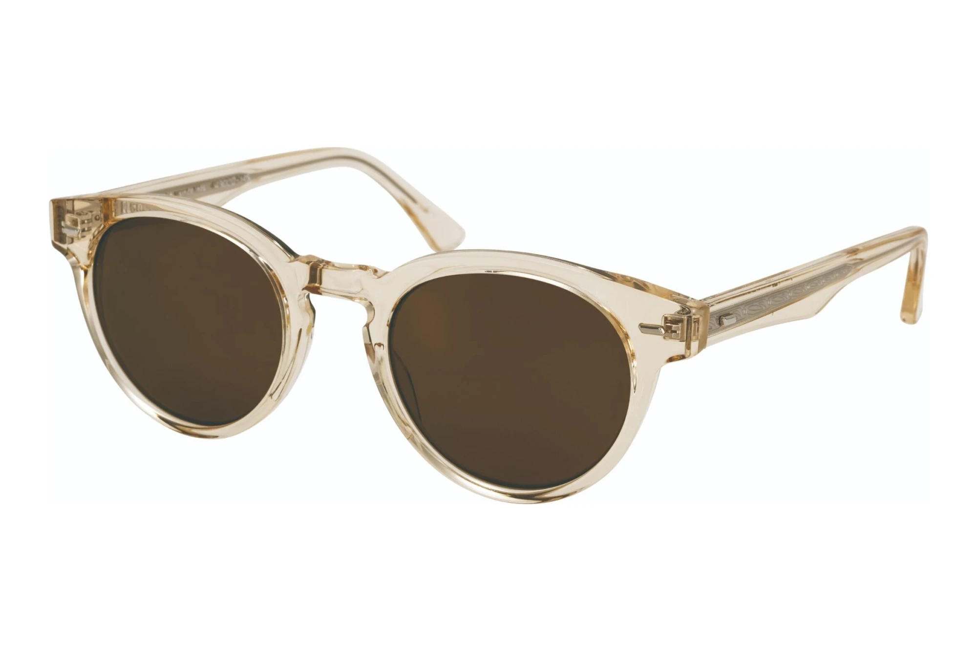 MASUNAGA   KOKI076 S43 Polarized lenses / BrownLightBrownCrystal