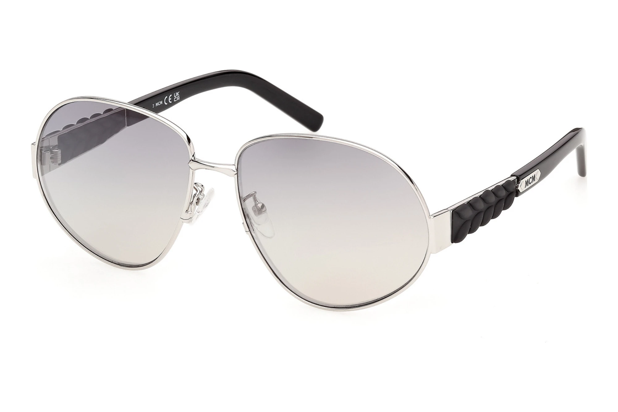 MCM Worldwide   MW0049-H 16C grau verspiegeltGlänzend Palladium