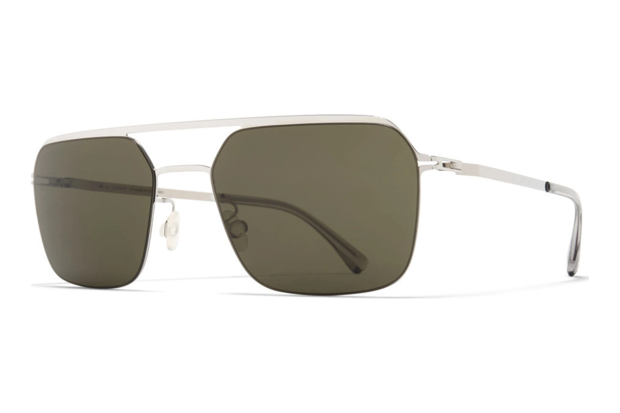 MYKITA   ALISTER SUN 051 Raw Green SolidShiny Silver