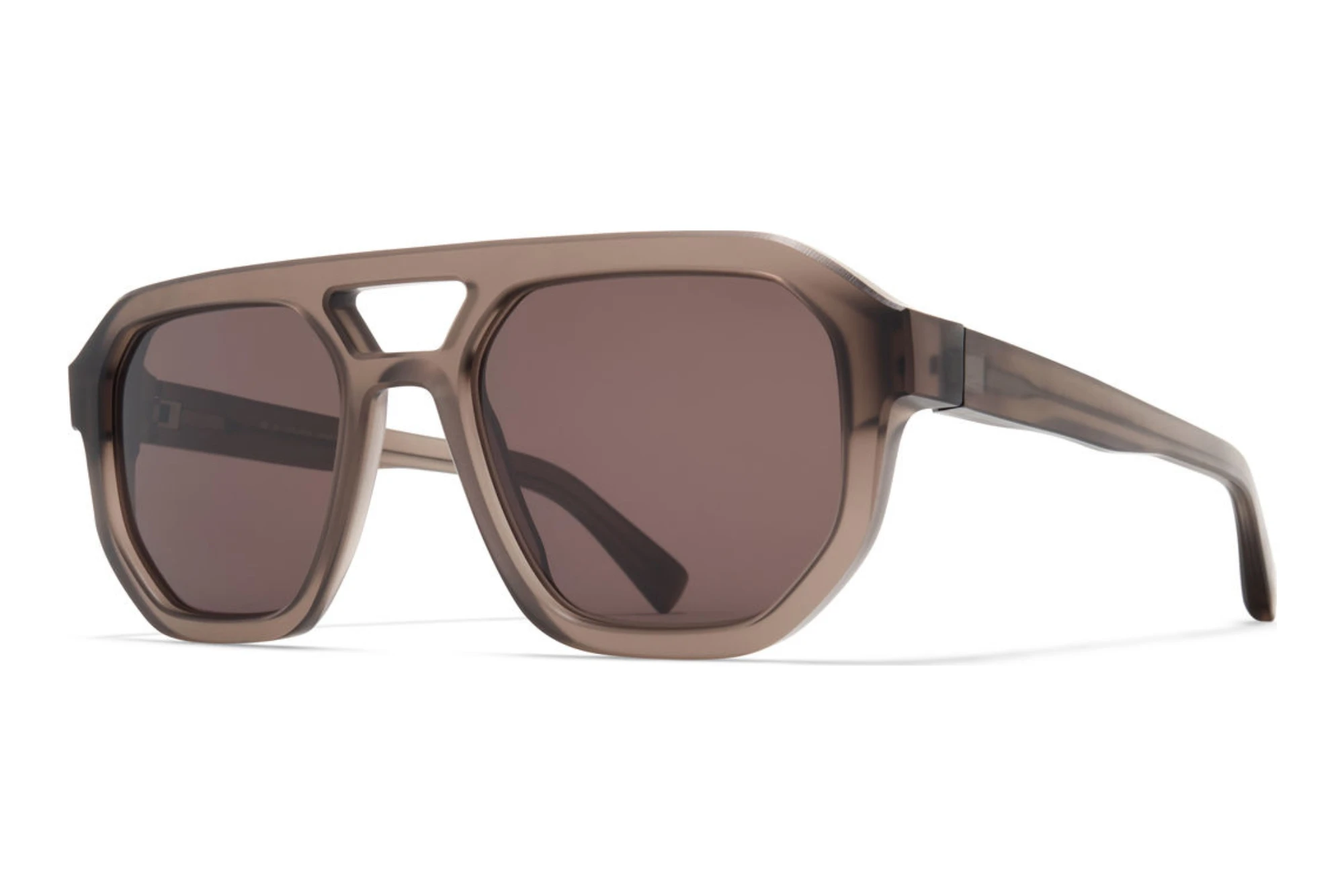 MYKITA   AMARE 804 Brown SolidC181-Chilled Raw Clear Ash/Shi