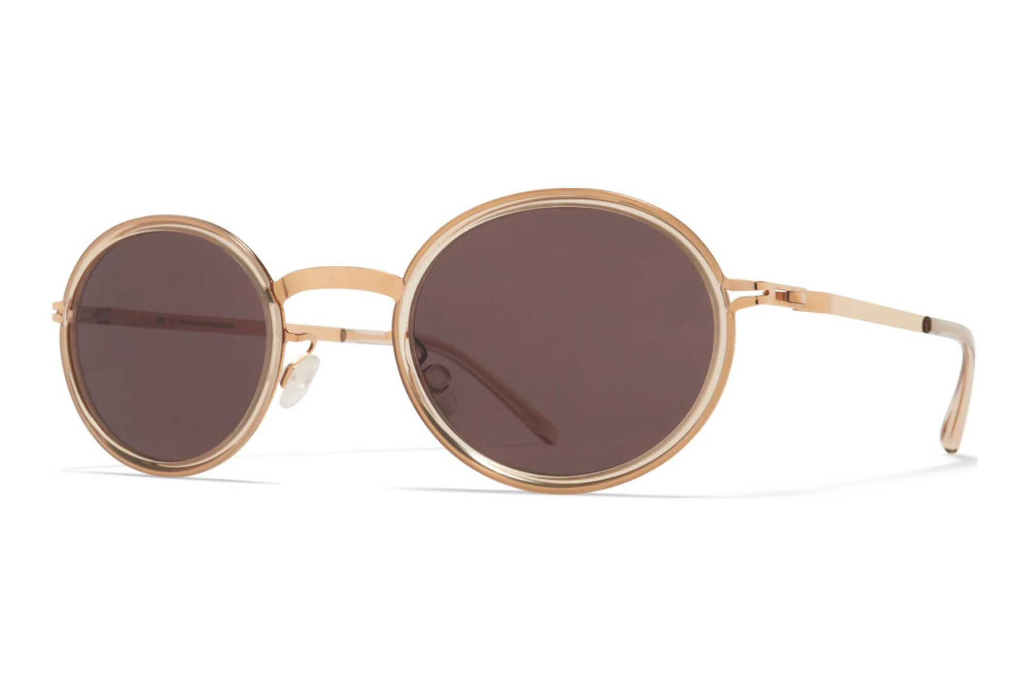 MYKITA   BERTHOLD SUN 757 Brown SolidA116 Champagne Gold/Desert Haz