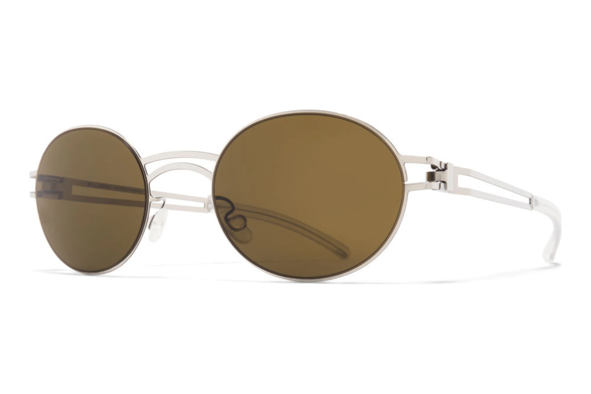 MYKITA   DADA SUN 051 Rawbrown SolidShiny Silver