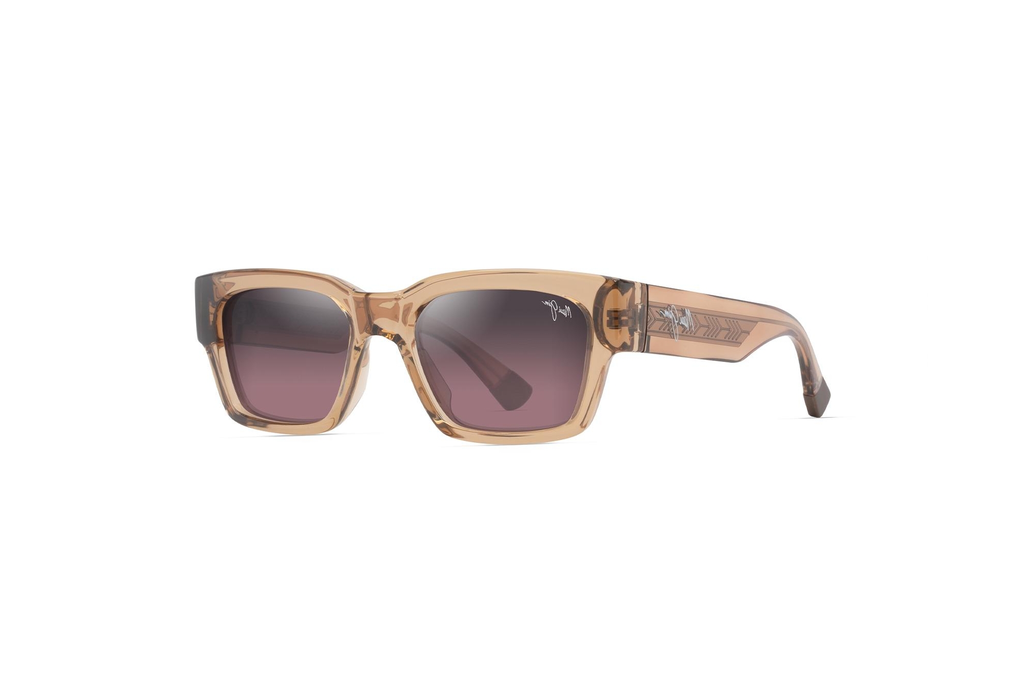 Maui Jim   Kenui RS642-01 Maui Rose®Shiny Trans Light Tan