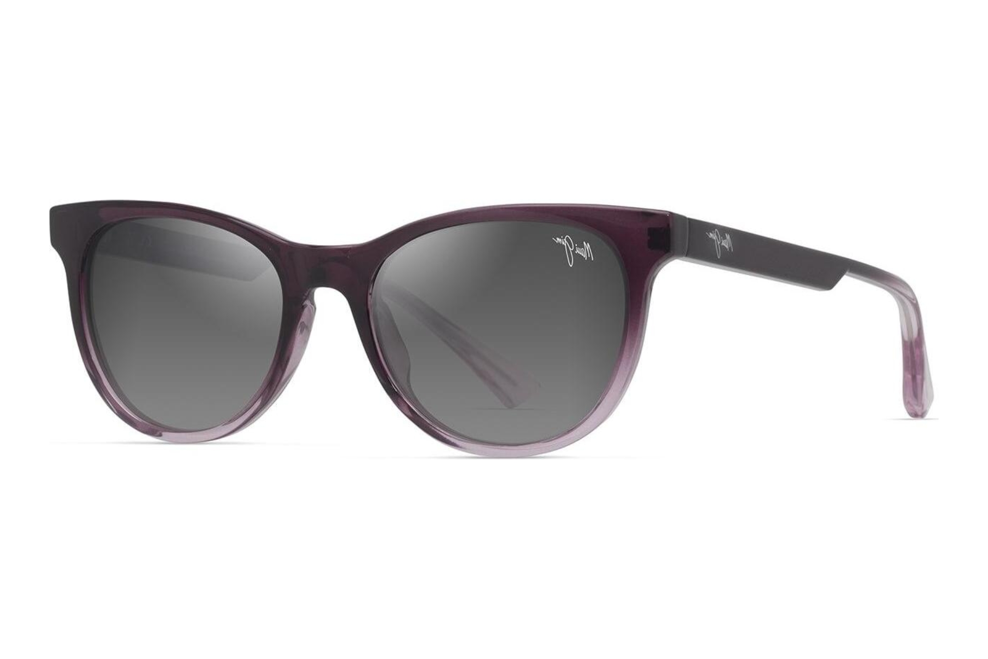 Maui Jim   Lonomea GS588-28 Neutral GreyShny Trans Drk Violet to Lilac