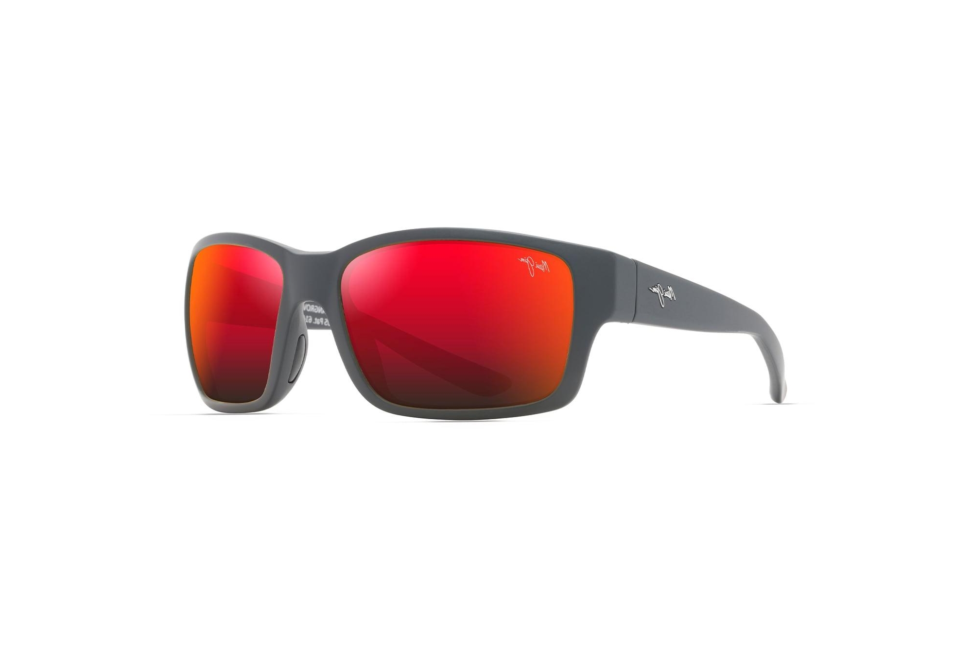 Maui Jim   Mangroves RM604-02A Hawaii Lava ™Black Matte