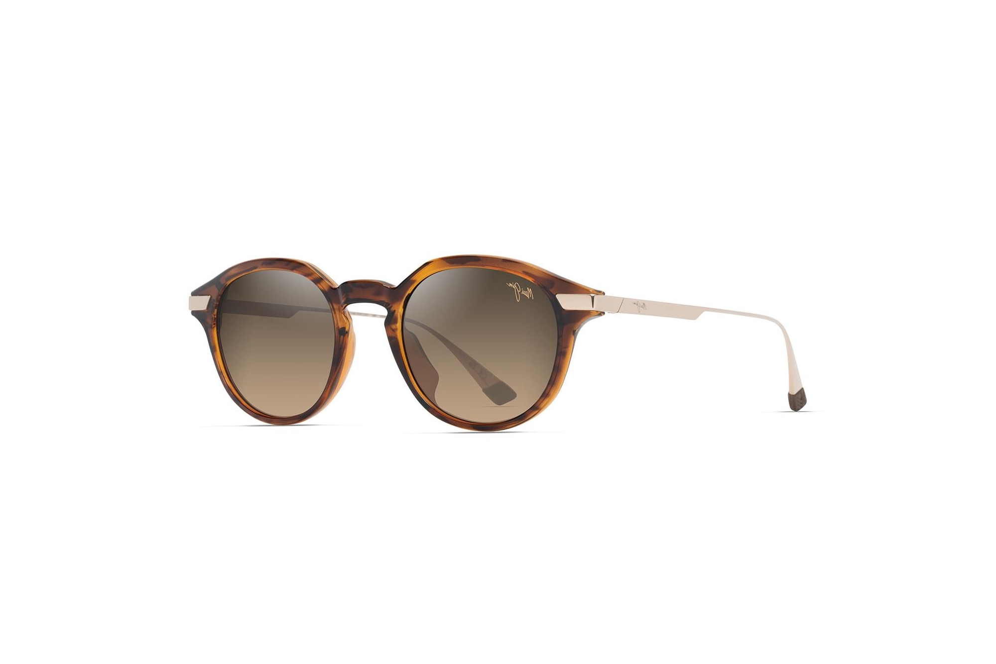 Maui Jim   Momi HS622-10 HCL® BronzeShiny Dark Havana w/Gold