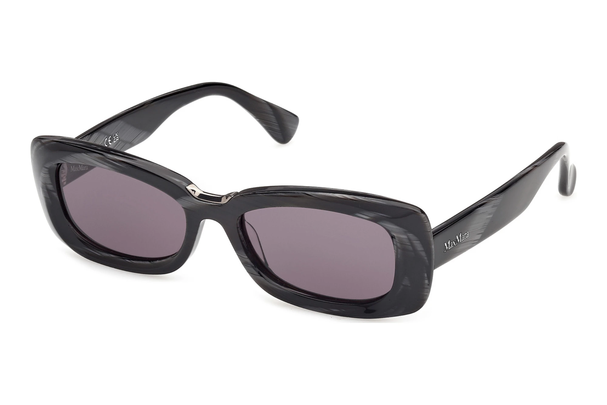 Max Mara   MM0197 63A grauSchwarz Horn