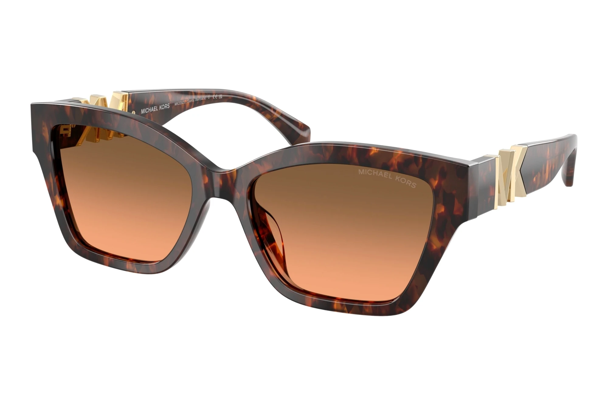 Michael Kors   MK2292U 403118 Grey Orange GradientLuggage Tortoise