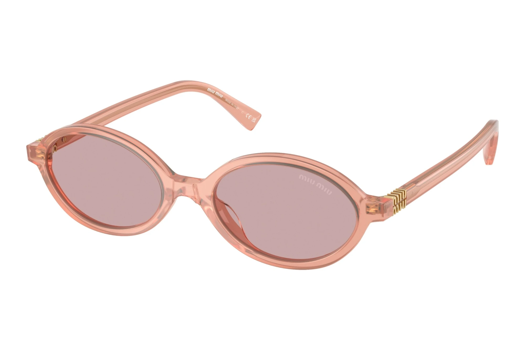 Miu Miu   MU 04ZS 20I60V PinkOpaline Pink