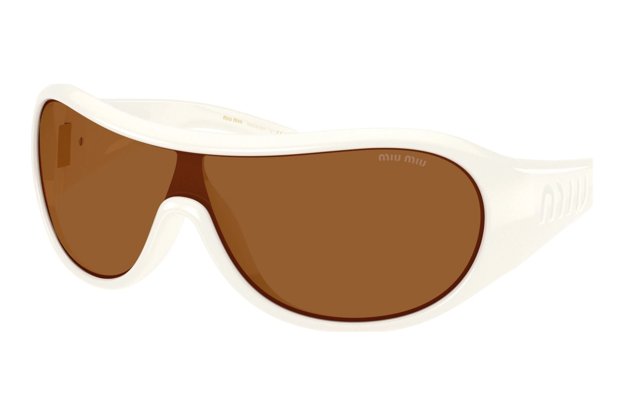 Miu Miu   MU B14SU 17K20V Dark BronzeWhite