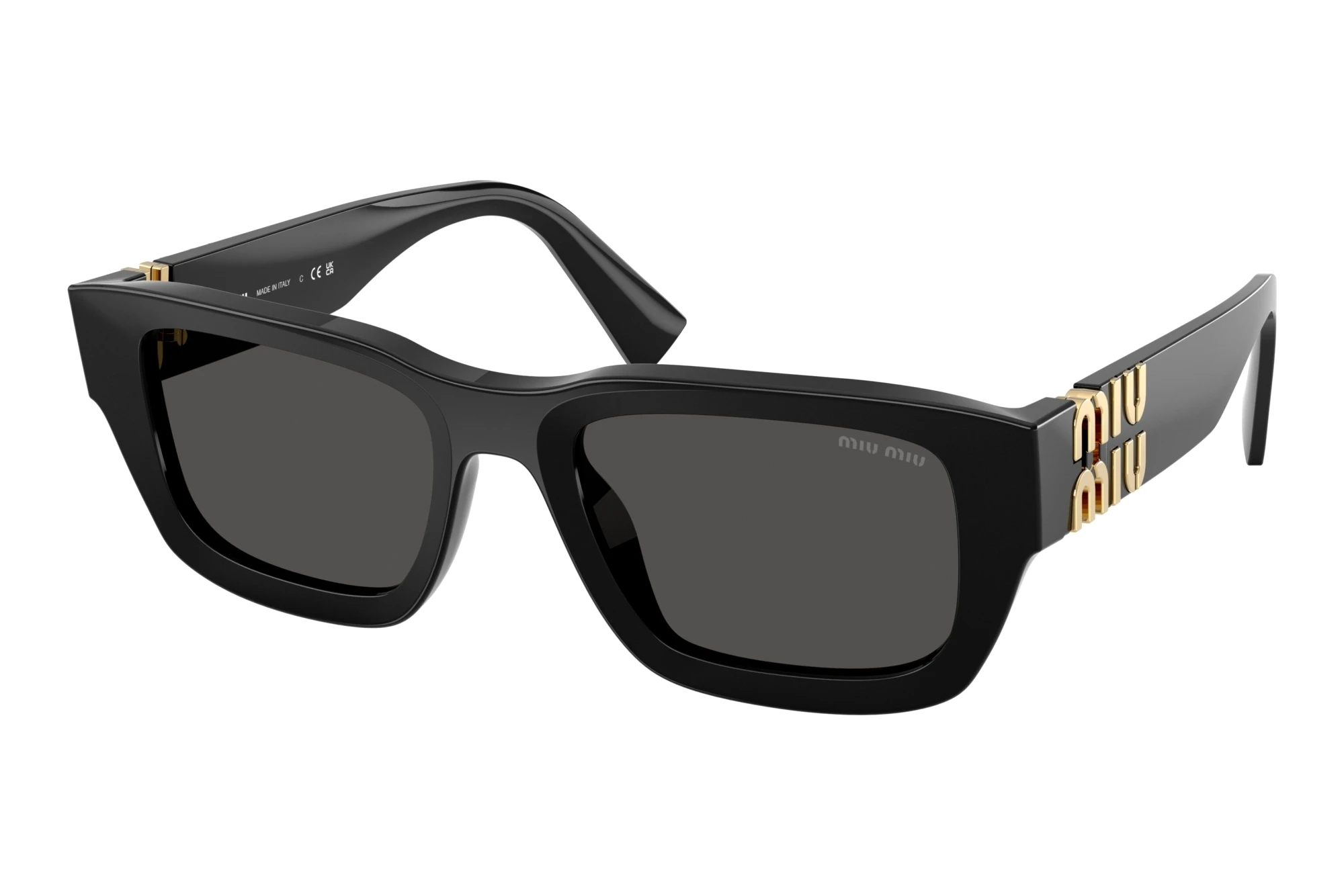 Miu Miu   MU C04S 16K08Z Dark GreyBlack