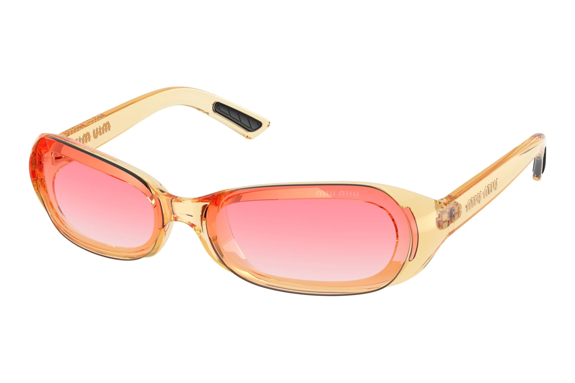 Miu Miu   MU C07SU 24S81E Gradient PinkTransparent Yellow