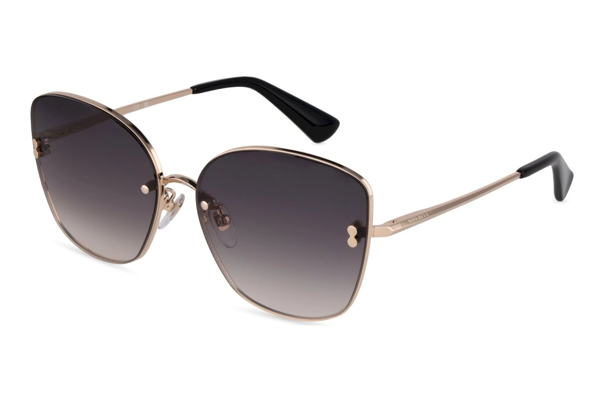 Nina Ricci   SNR493 0300 GREEN GRADIENT POWDERSHINY ROSE GOLD