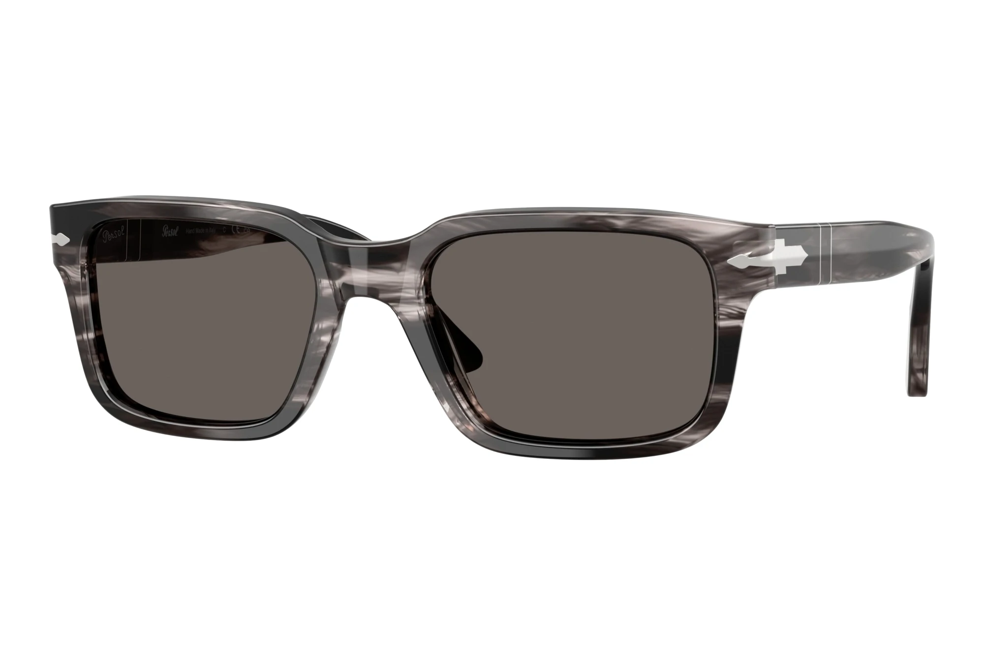 Persol   PO3272S 1238B1 Dark GreyStriped Black & Grey