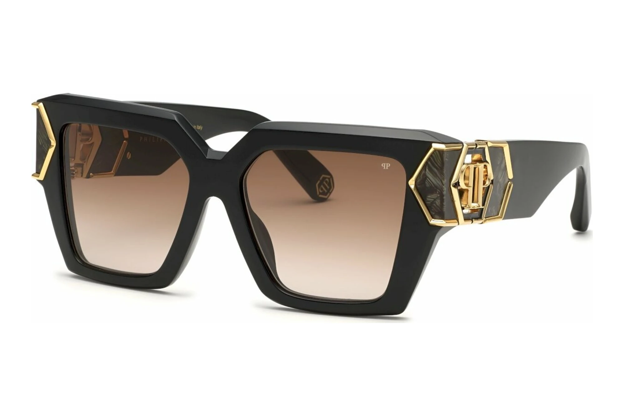 Philipp Plein   SPP135M 700Y BROWN GRADIENT BROWNSHINY BLACK