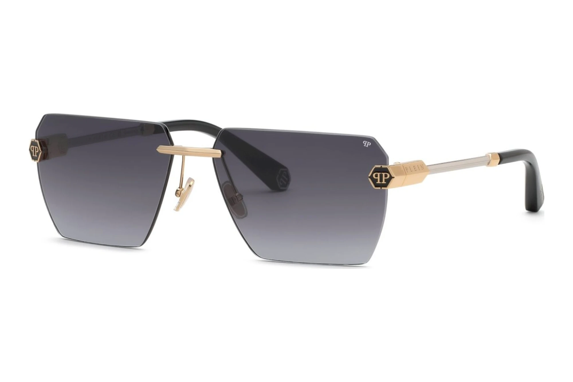 Philipp Plein   SPP205 0340 SMOKE GRADIENT SMOKESHINY ROSE GOLD WITH SHINY PALLADIUM PAR