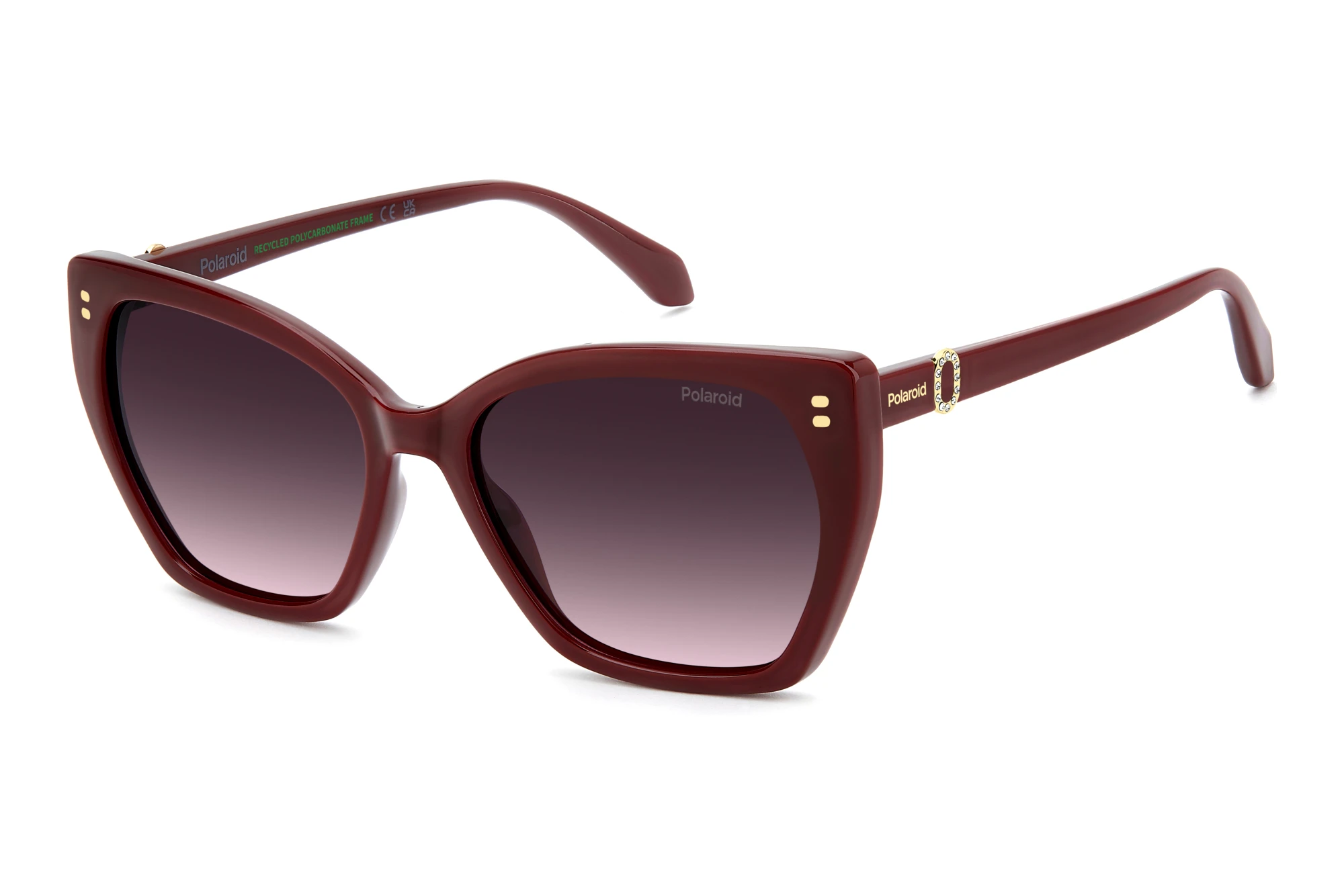 Polaroid   PLD 4198/S/X 8CQ/XW VIOLET SHADED POLARIZEDCHERRY