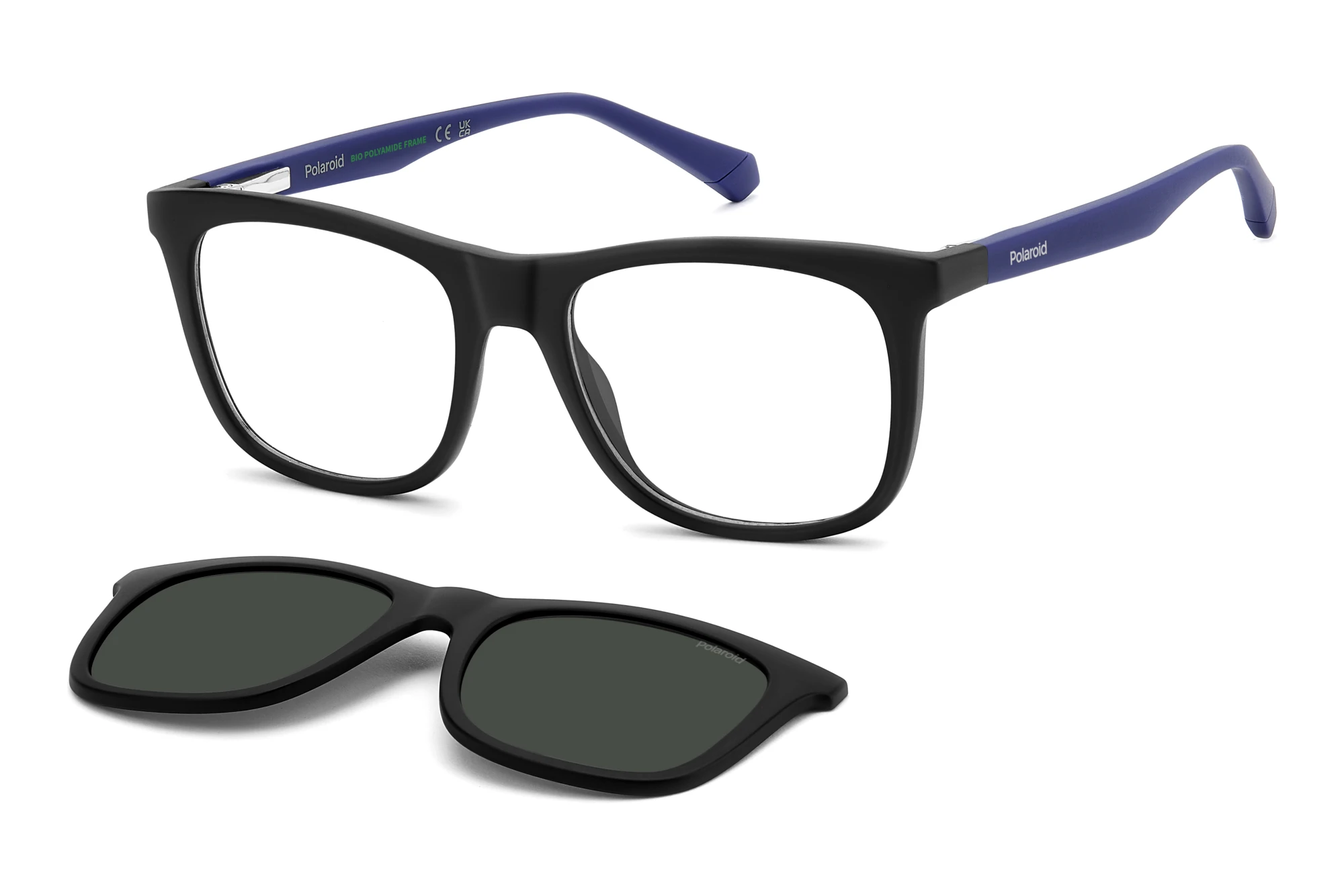 Polaroid   PLD 8055/CS 0VK/M9 GREY POLARIZEDMATTE BLACK BLUE
