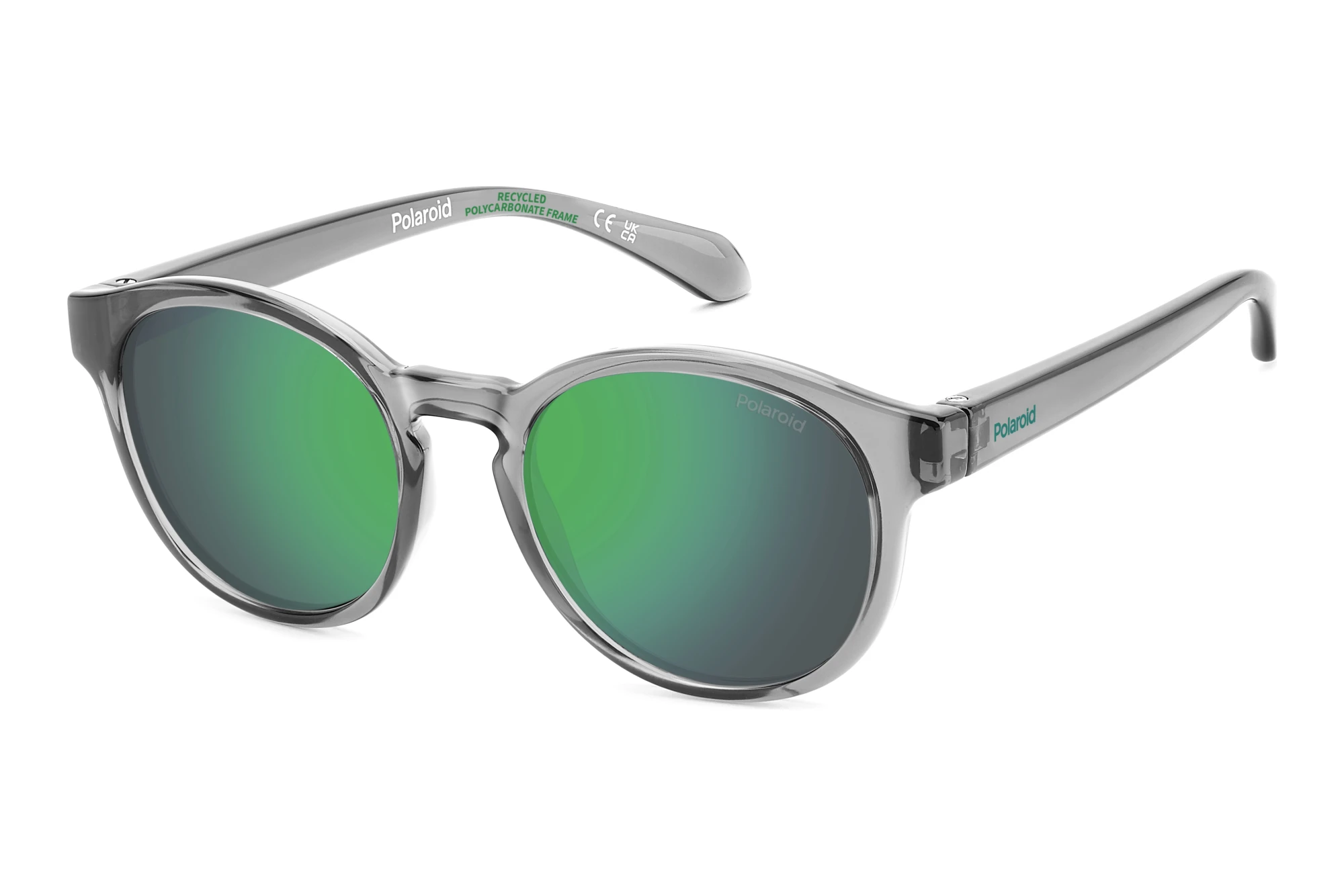 Polaroid   PLD 8075/S KB7/5Z GREYGREEN MIRROR POLARIZEDGREY
