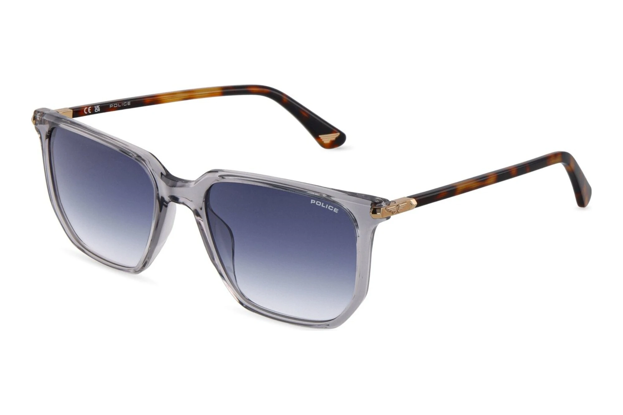 Police   SPLU70 04G0 BLUE GRADIENT POWDERTRANSP. GREY