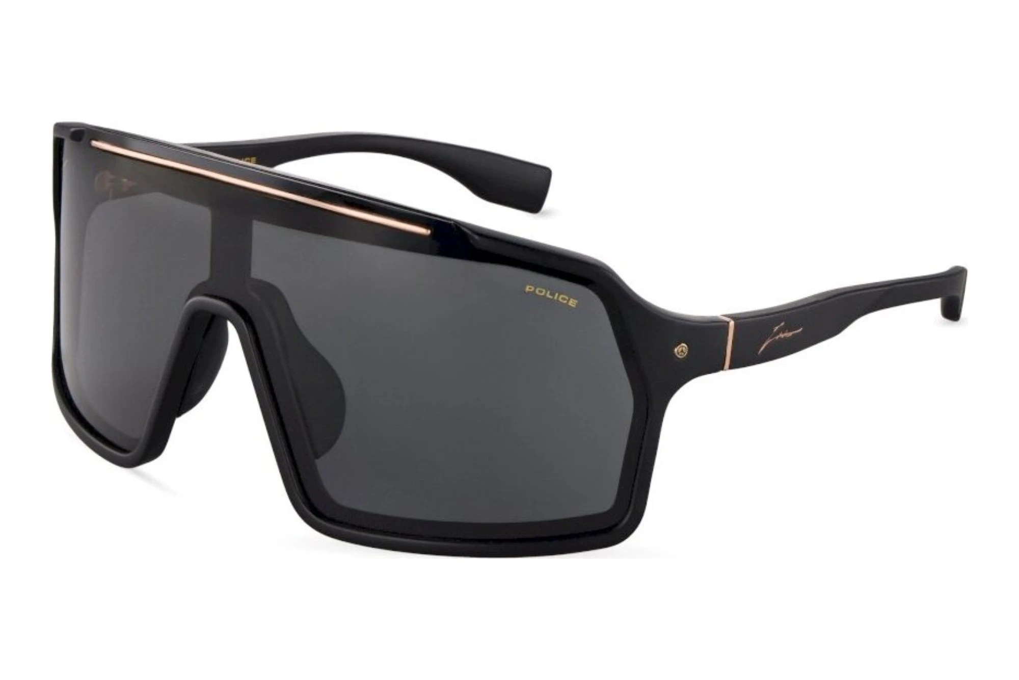 Police   SPLU84 0U28 SMOKEMATT BLACK