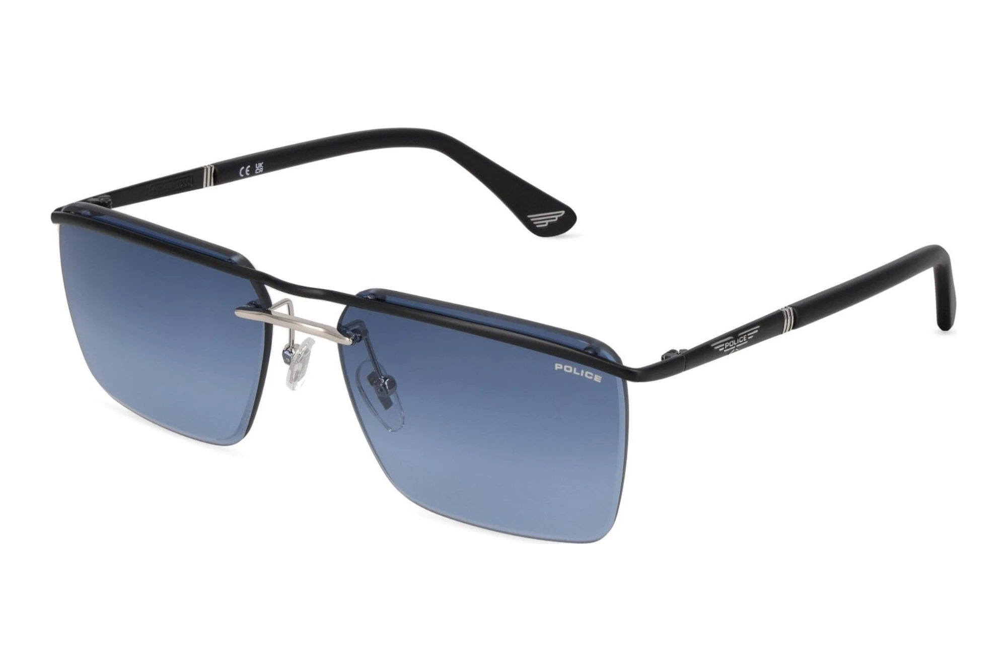 Police   SPLV32 0531 BLUE GRADIENT BLUETOTAL SEMI MATT BLACK