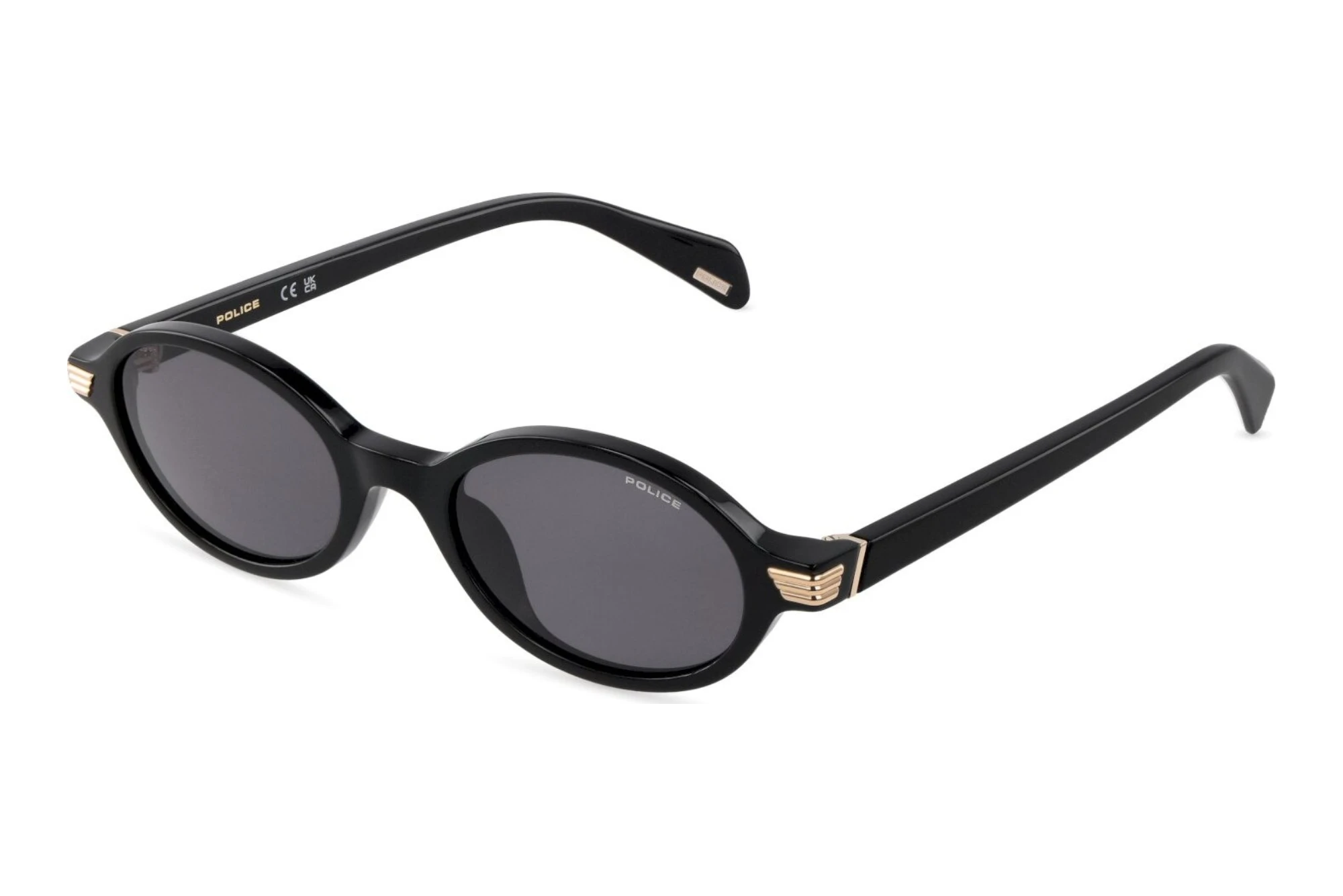 Police   SPLV63 0700 SMOKESHINY BLACK