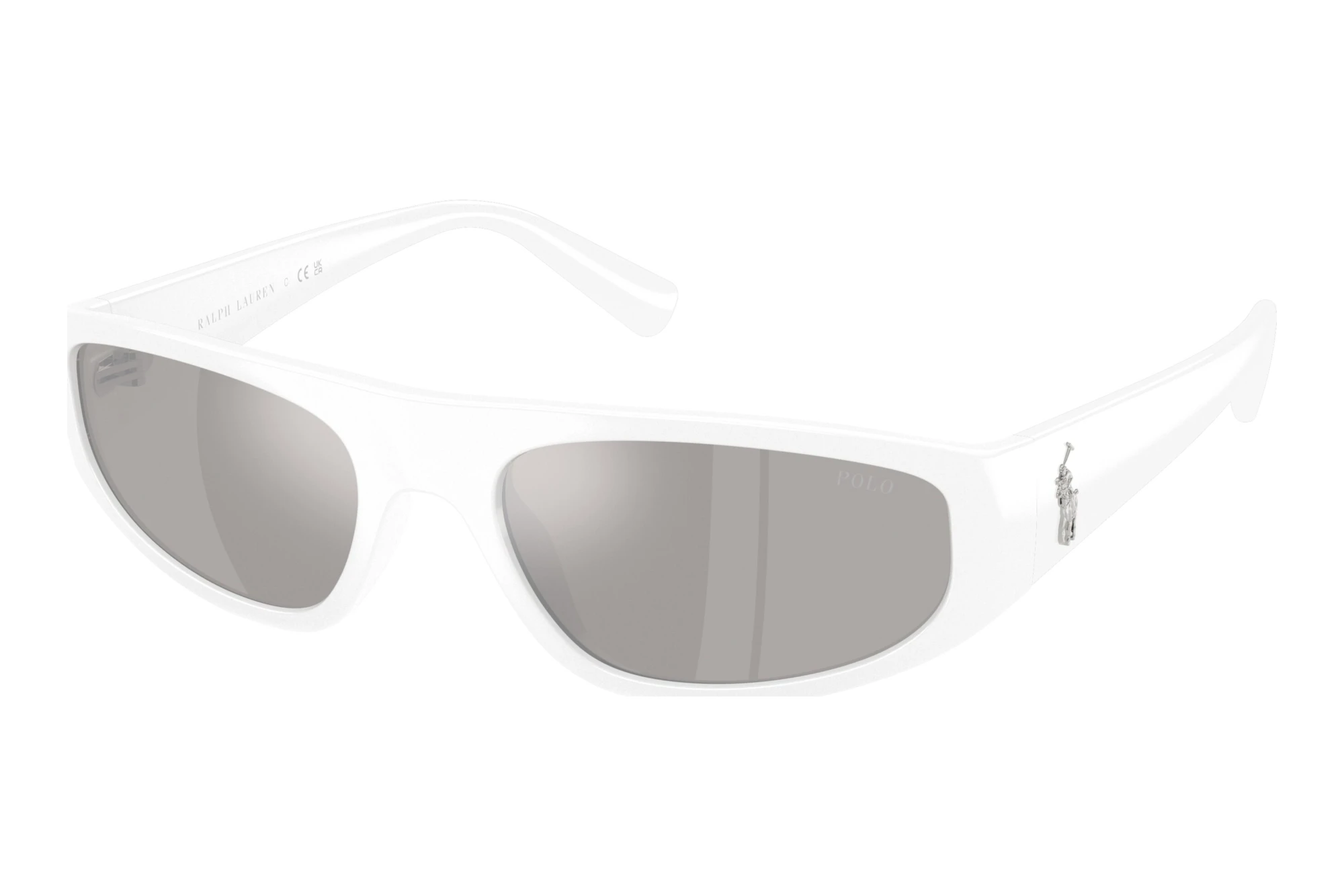 Polo   PH4250U 58596G Light Grey Mirror SilverShiny White