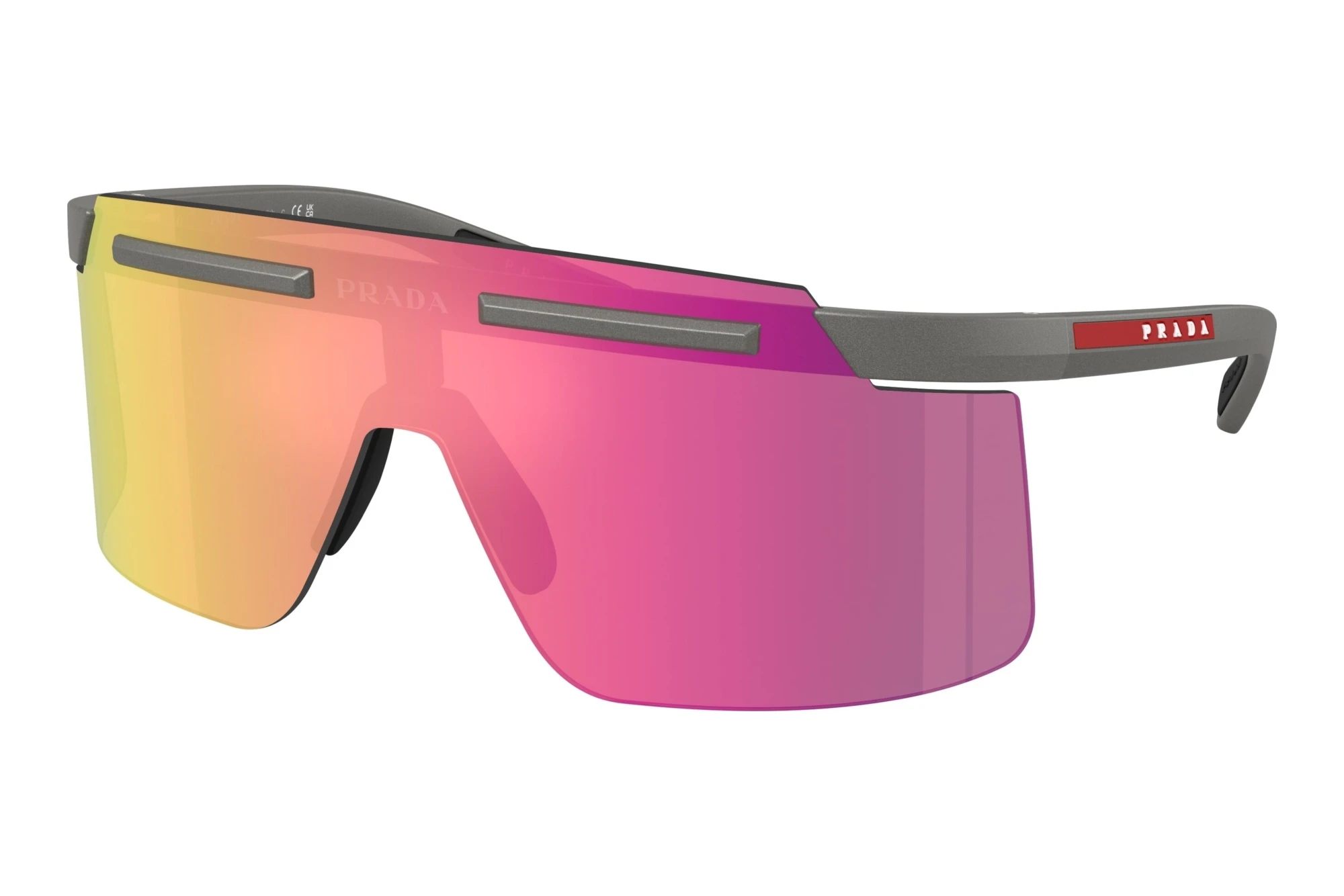 Prada Linea Rossa   PS B06S 16X20A Violet Mirror PinkMetal Grey