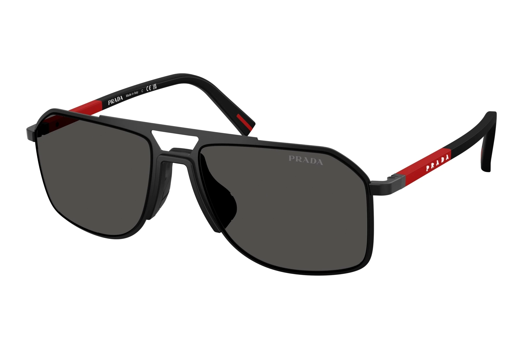 Prada Linea Rossa   PS B51S 1BO06F Dark GreyMatte Black