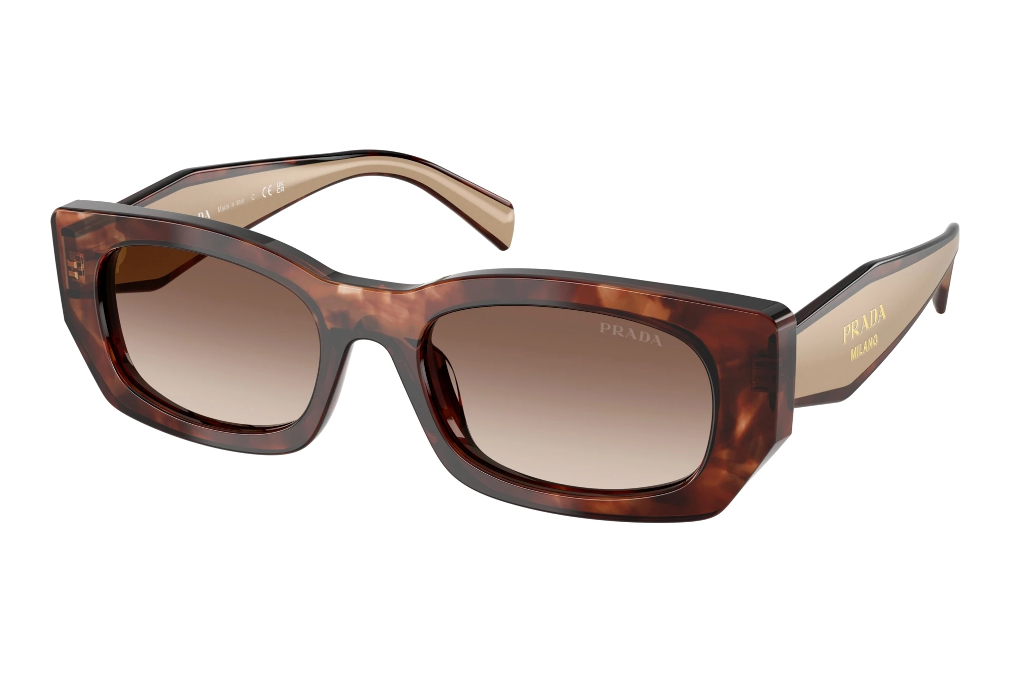 Prada   PR B05S 00K10S Brown GradientCaramel Tortoise