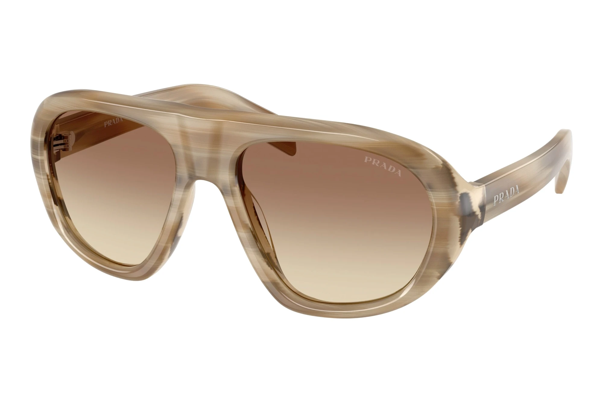 Prada   PR C05S 25P21C Green/BrownStriped Oak