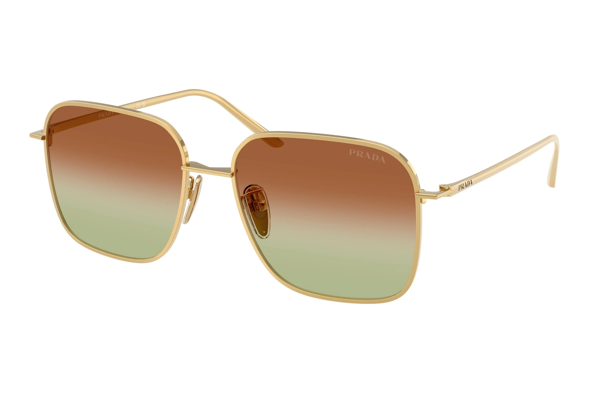 Prada   PR C54SD 5AK70T Green/BrownGold