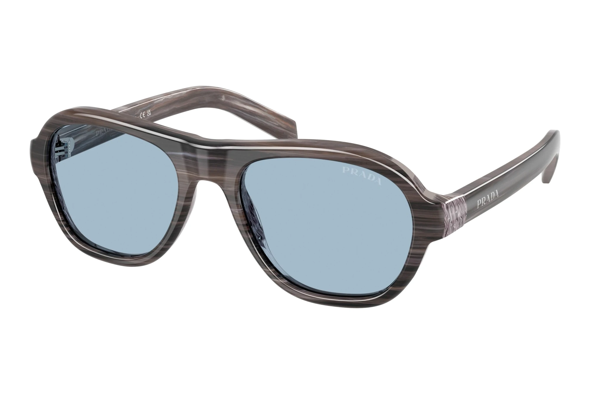 Prada   PR D14S 28O40Q VioletStriped Rosewood